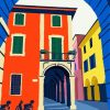 Colorful Bologna Italy Art Diamond Paintings