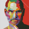 Colorful Steve Jobs Diamond Paintings