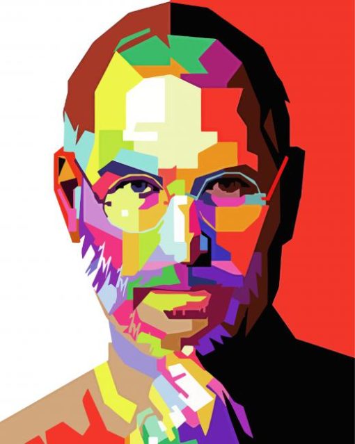 Colorful Steve Jobs Diamond Paintings