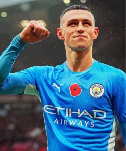 Cool Phil Foden Diamond Painting