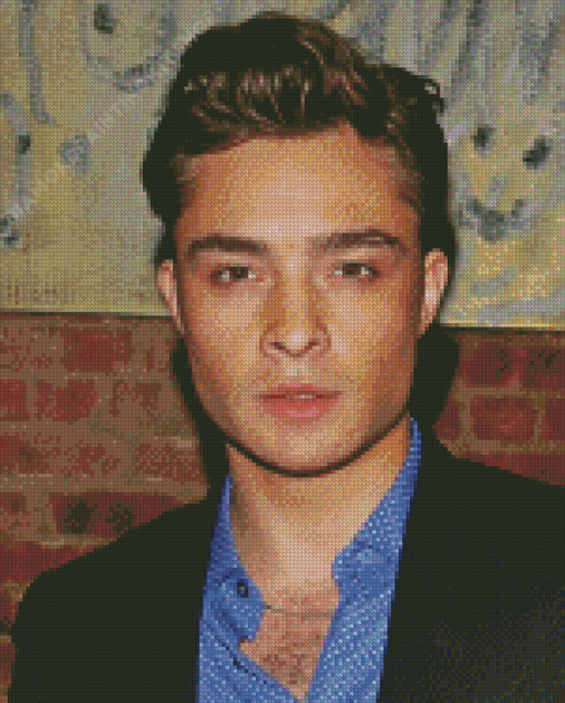 Cool Ed Westwick Diamond Paintings