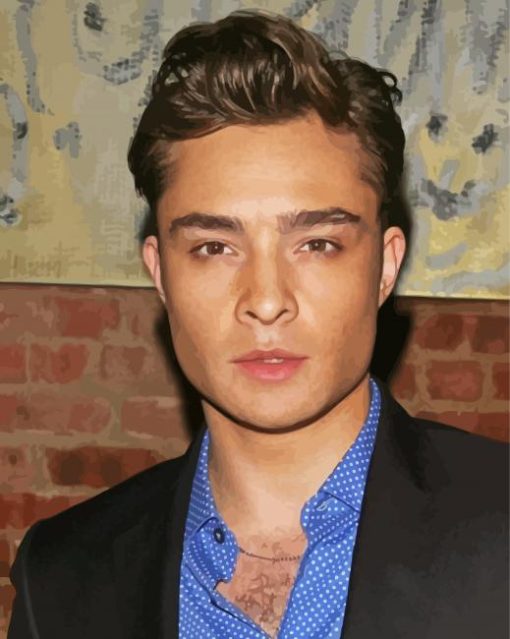 Cool Ed Westwick Diamond Paintings