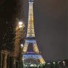 Eiffel Tower Light Night Diamond Paintings