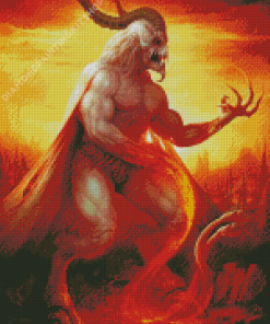 Fantasy Demon Hell Diamond Painting