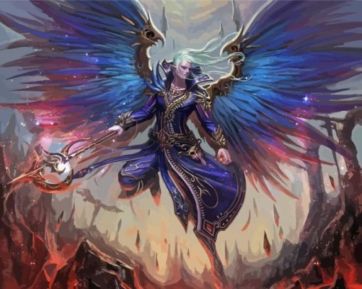 Fantasy Male Angel Diamond Painting