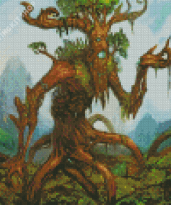 Fantasy Tree Man Diamond Paintings