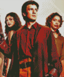 Firefly Tv Show Characters Diamond Paintings