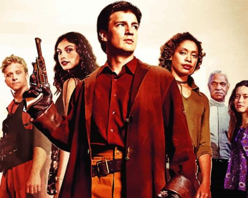 Firefly Tv Show Characters Diamond Paintings