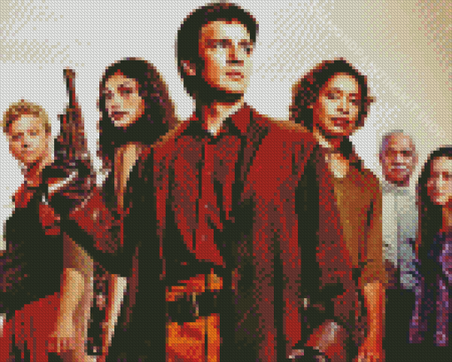 Firefly Tv Show Characters Diamond Paintings