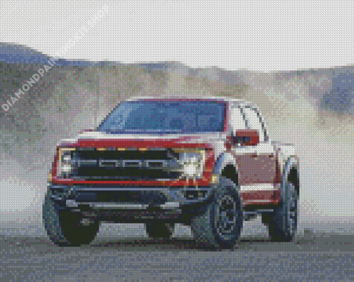 Ford F 150 Car Diamond Paintings