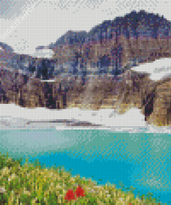 Glacier Montana Diamond Painting