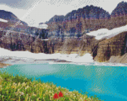 Glacier Montana Diamond Painting