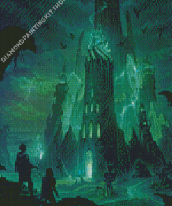 Magical Mythical Castle Diamond Paintings