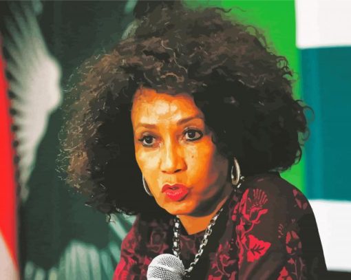 Minister Lindiwe Sisulu Diamond Paintings