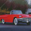 Red Tbird Car Diamond Paintings