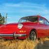 Red Vw Fastback Diamond Painting