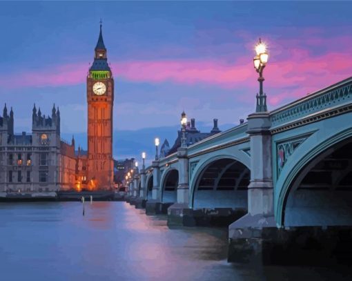 River Thames London Diamond Paintings