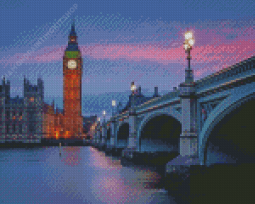 River Thames London Diamond Paintings