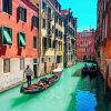 Scenic Canal Venice Italy Diamond Painting