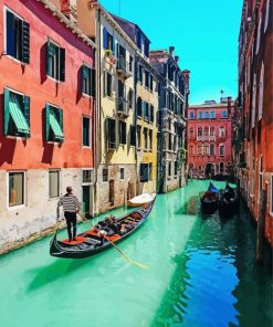 Scenic Canal Venice Italy Diamond Painting