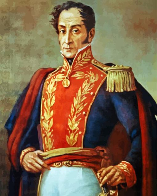 Simon Bolivar Diamond Paintings