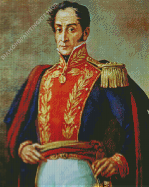 Simon Bolivar Diamond Paintings