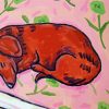 Sleeping Dachshund Art Diamond Painting