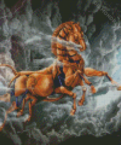 Sleipnir Horse Art Diamond Painting