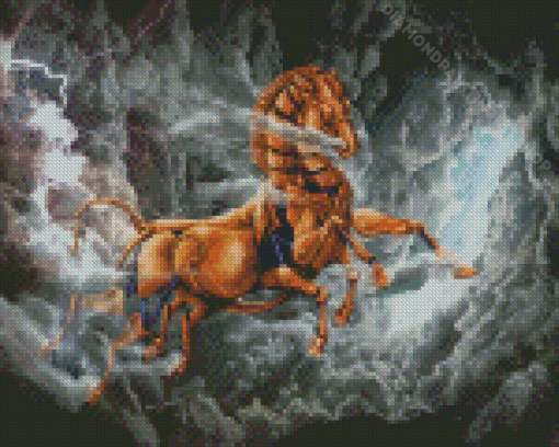 Sleipnir Horse Art Diamond Painting