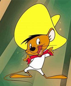 Speedy Gonzales Character Diamond Painting