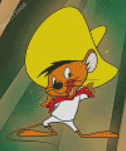 Speedy Gonzales Character Diamond Painting