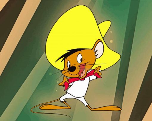 Speedy Gonzales Character Diamond Painting