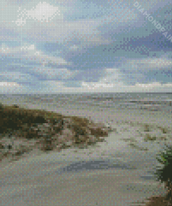 St Simons Island Beach Diamond Painting