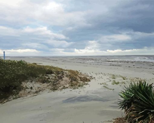 St Simons Island Beach Diamond Painting