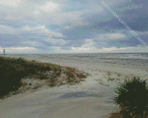 St Simons Island Beach Diamond Painting