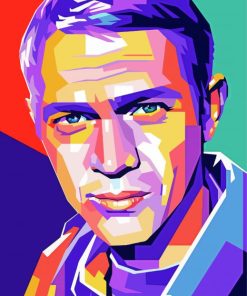 Steve Mcqueen Pop Art Diamond Paintings