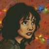 Stranger Things Joyce Byers Character Diamond Painting