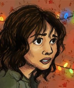 Stranger Things Joyce Byers Character Diamond Painting