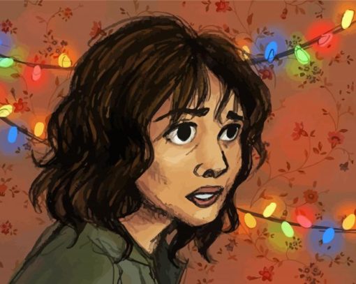 Stranger Things Joyce Byers Character Diamond Painting