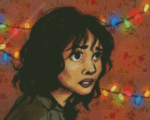 Stranger Things Joyce Byers Character Diamond Painting