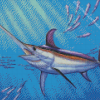 Swordfish Art Diamond Paintings