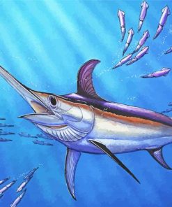 Swordfish Art Diamond Paintings