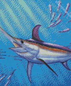 Swordfish Art Diamond Paintings