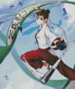 Tenten Anime Character Diamond Painting