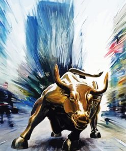 The Wall Street Bull Art Diamond Paintings