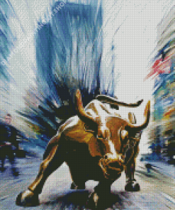 The Wall Street Bull Art Diamond Paintings