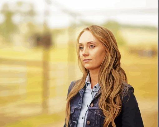 The Actress Amber Marshall Diamond Paintings