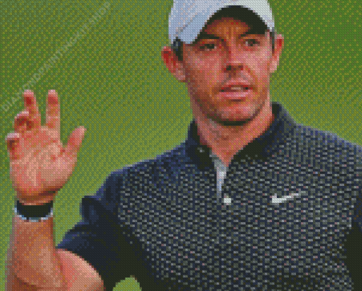 The Golfer Rory McIlroy Diamond Paintings