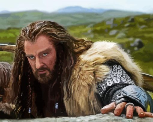 The Hobbit Thorin Oakenshield Character Diamond Paintings