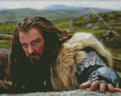 The Hobbit Thorin Oakenshield Character Diamond Paintings